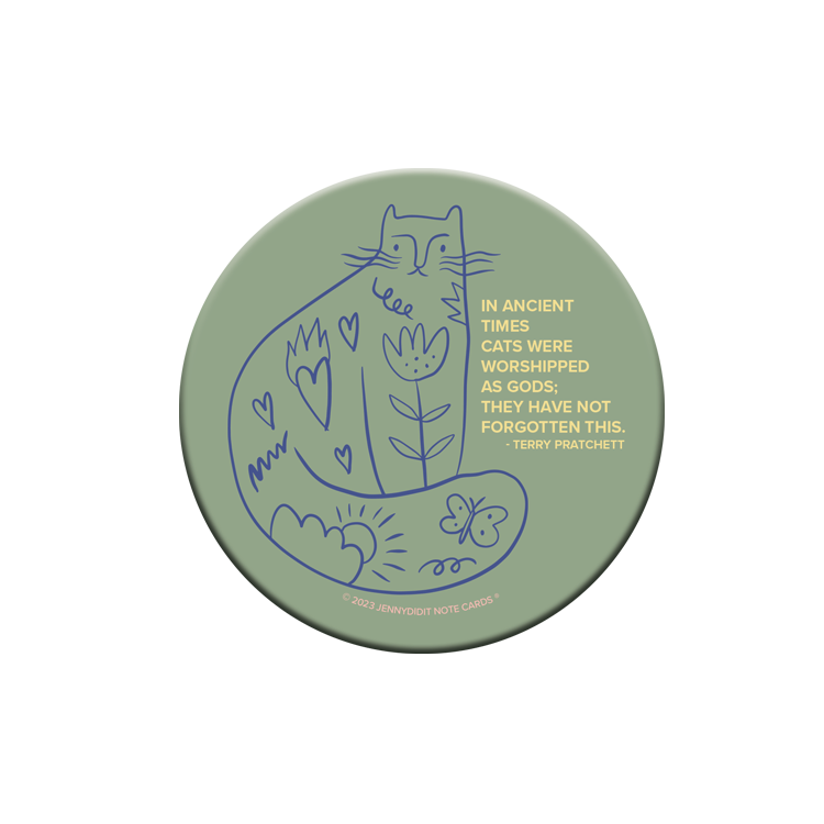 Cat Lover - Cats Were Worshipped Magnet