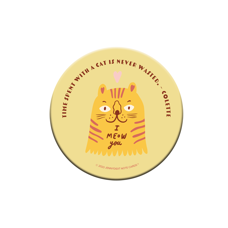 Cat Lover - Time Spent With a Cat Magnet