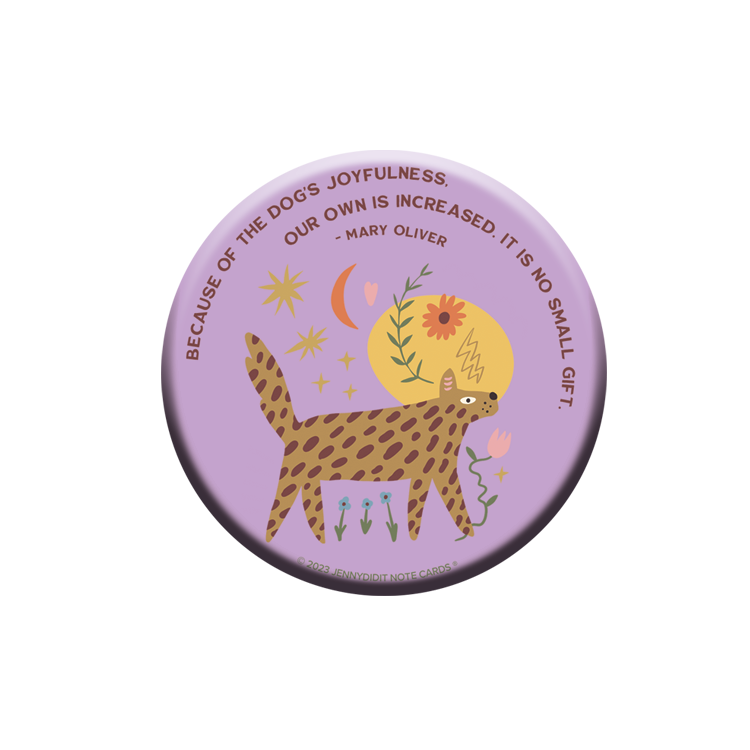 Dog's Joyfulness Magnet