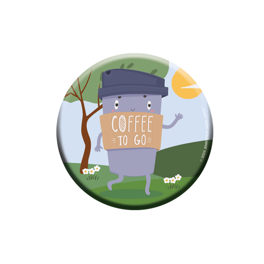 Coffee To Go Magnet