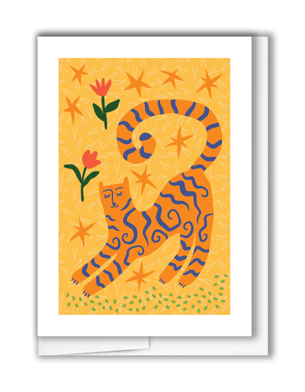 Life With A Cat Mini Card