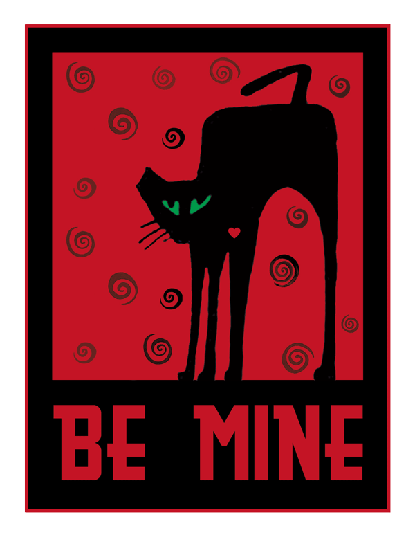 Valentine Cat