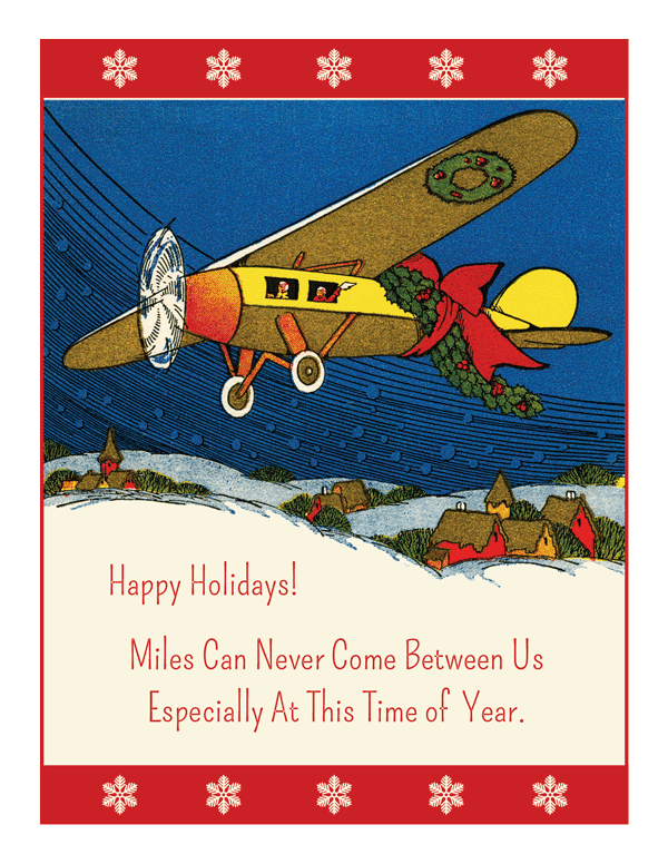 Holiday Airplane