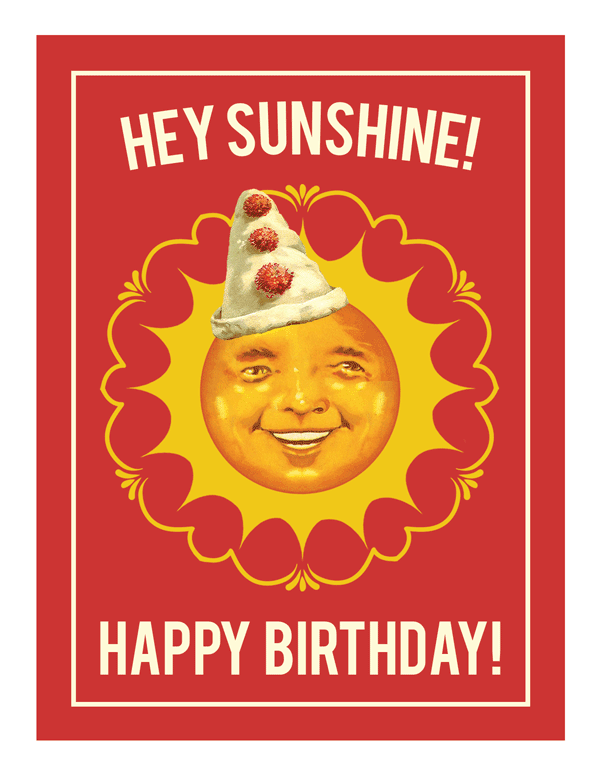 Birthday Sunshine