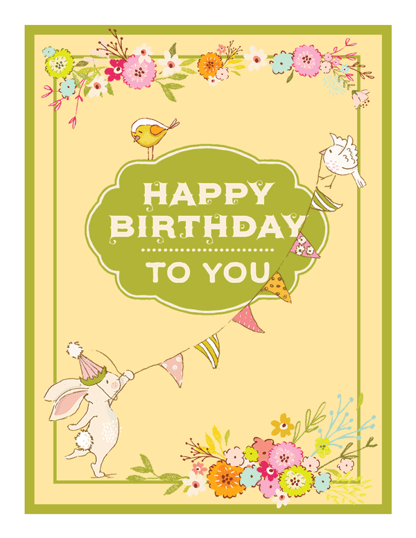 Birthday Bunting