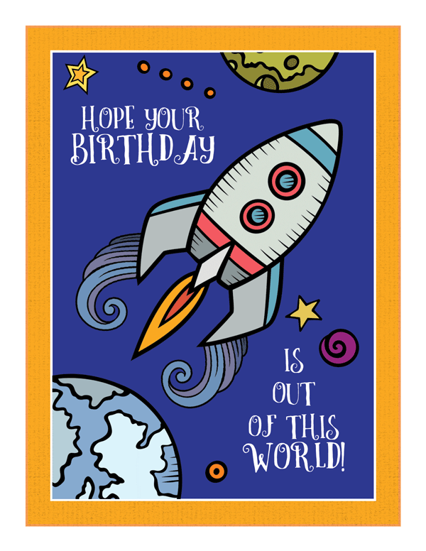 Birthday Rocket
