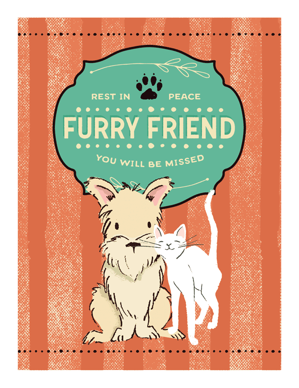 Sympathy Furry Friend