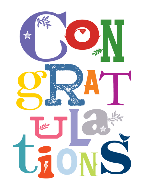 Congratulations
