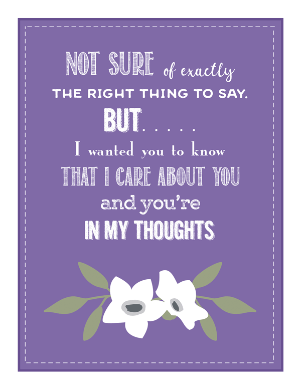 Sympathy Thoughts