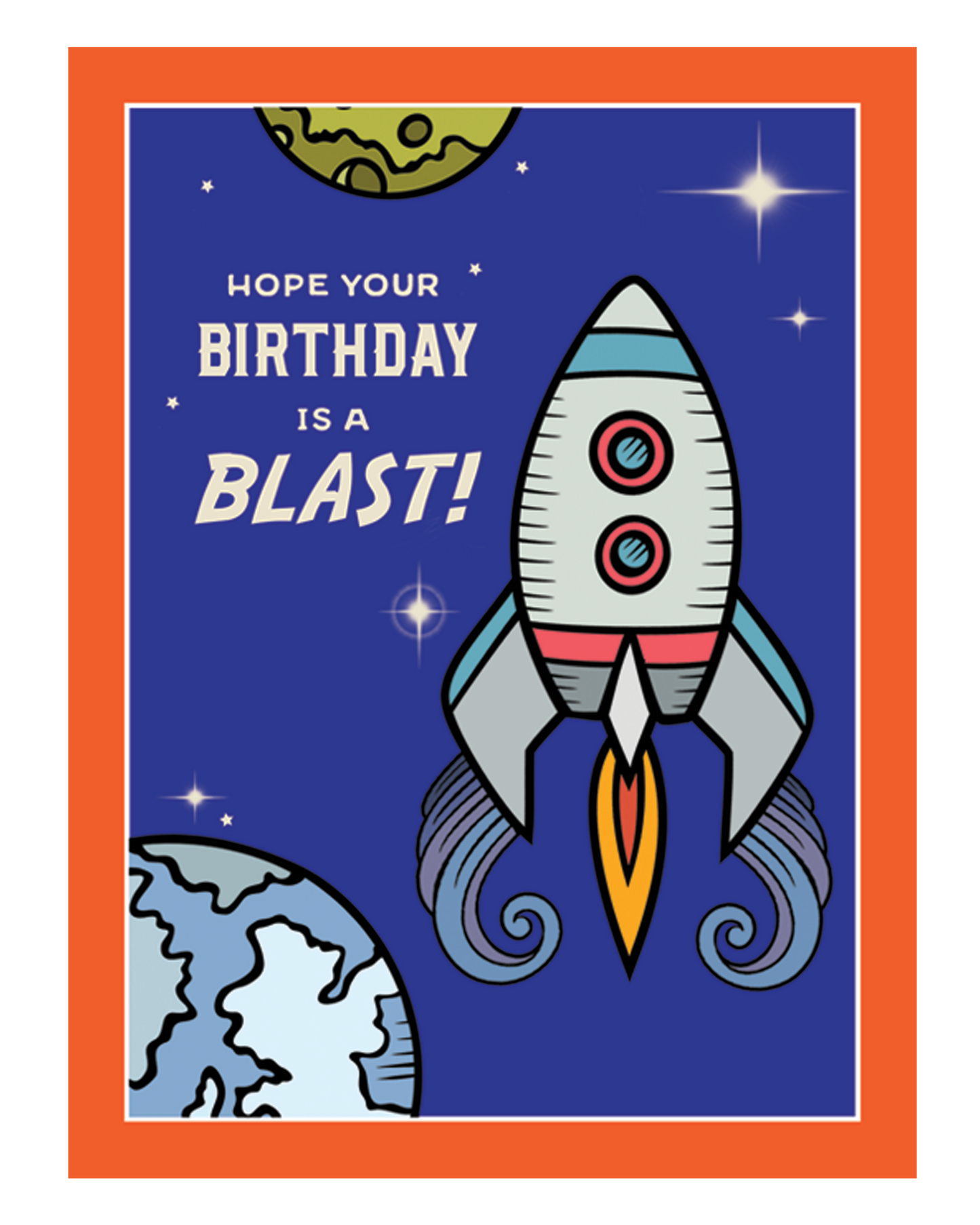 Kid Birthday Rocket