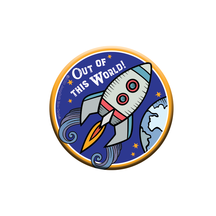 Out Of This World Magnet