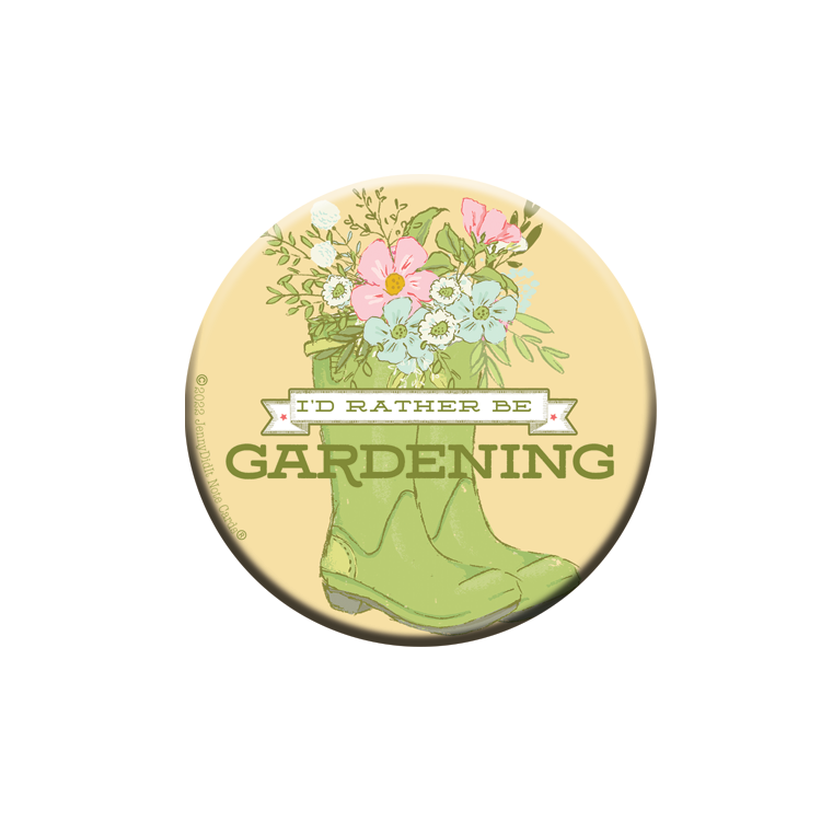 Rather Be Gardening Magnet