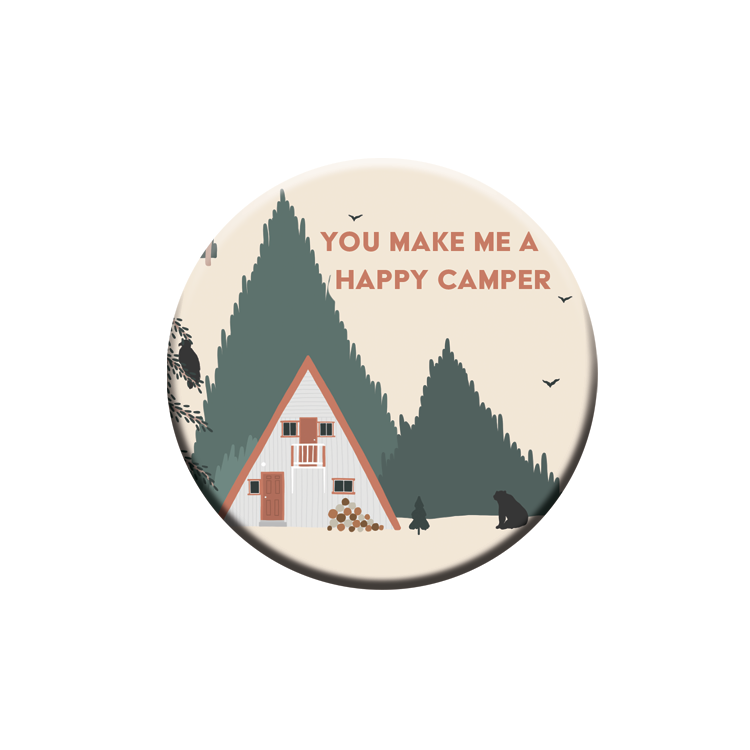 Happy Camper Magnet