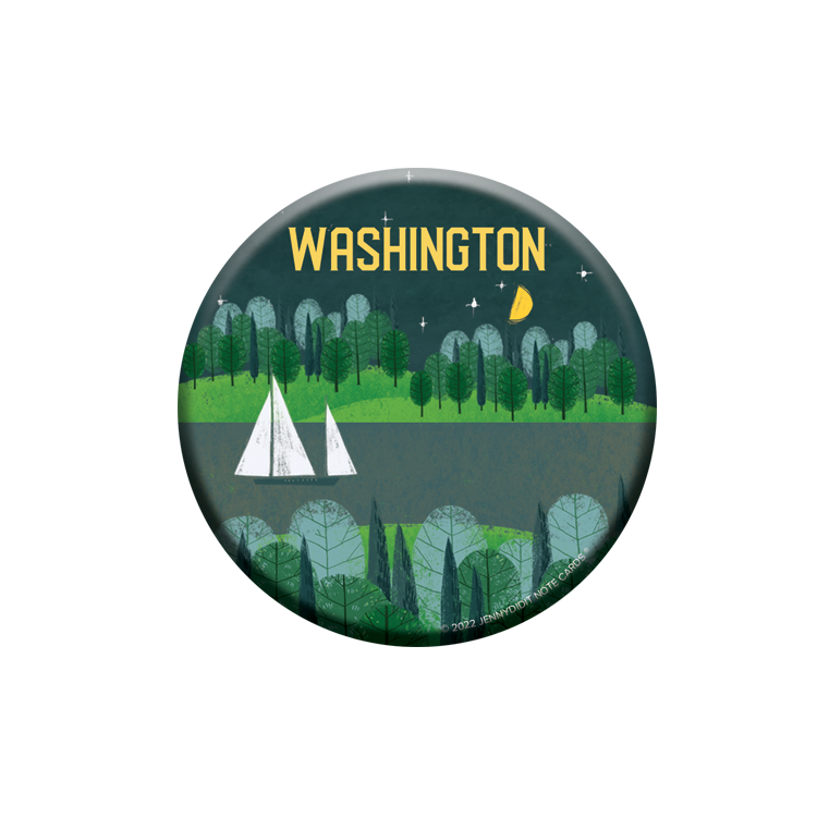 WA Night Sailing Magnet