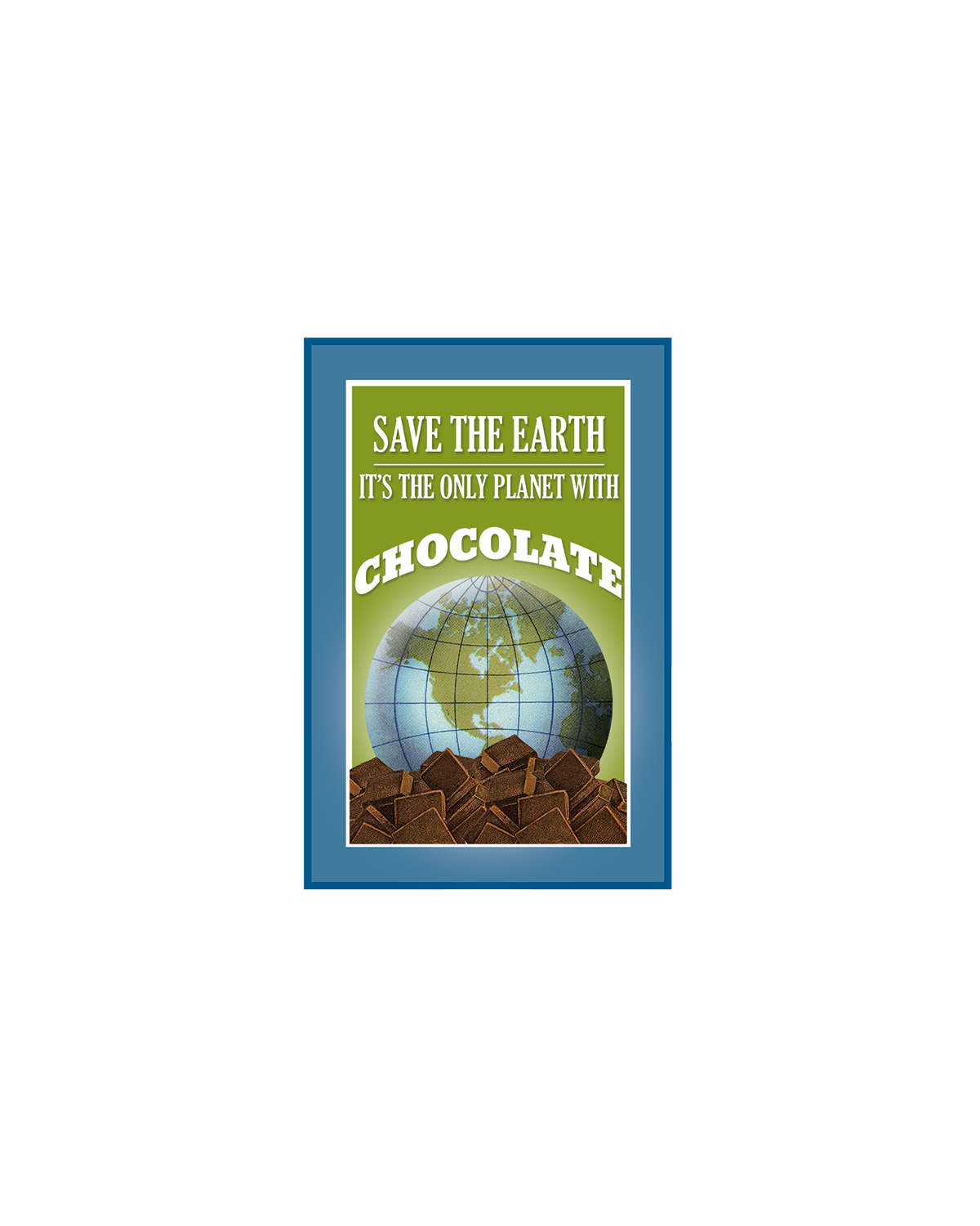Chocolate Gift Enclosure Card
