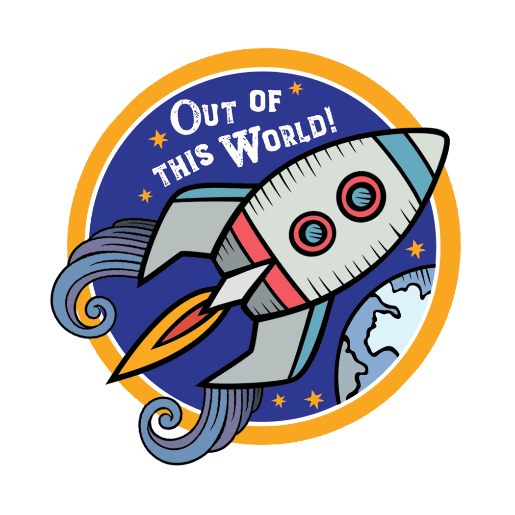 Rocket Sticker