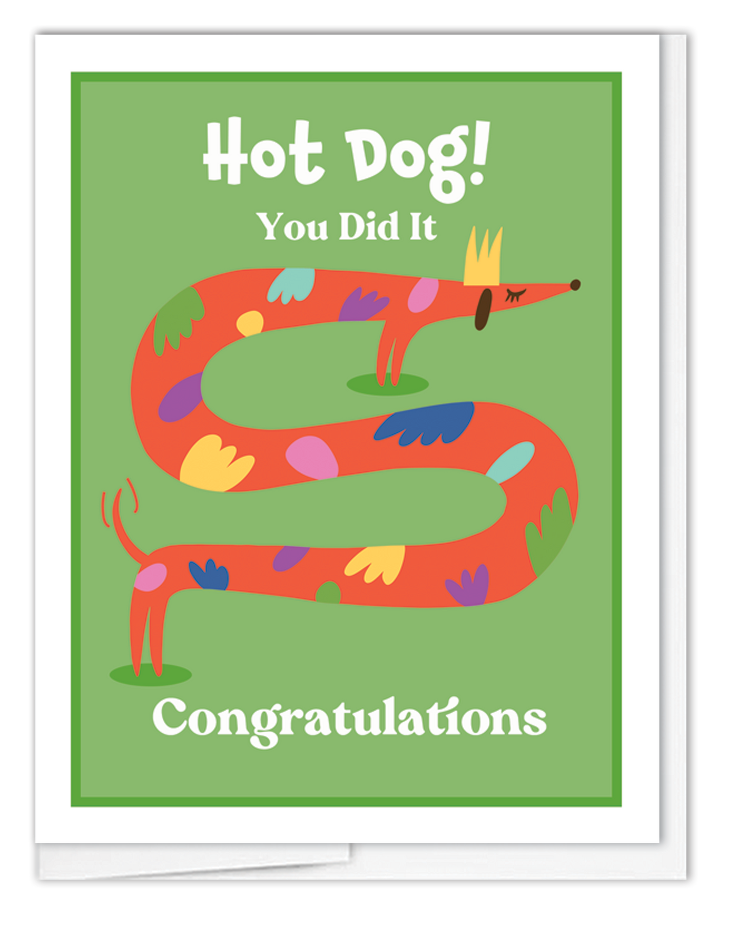 Congrats Hot Dog