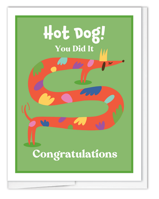 Congrats Hot Dog