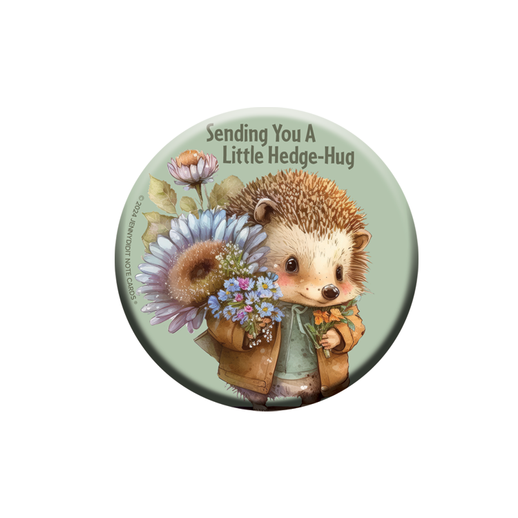 Hedge-hug Magnet