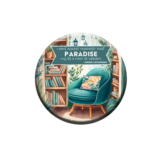 Reading Paradise Magnet