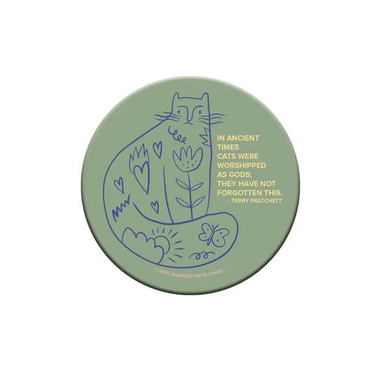 Cat Lover - Cats Were Worshipped Magnet
