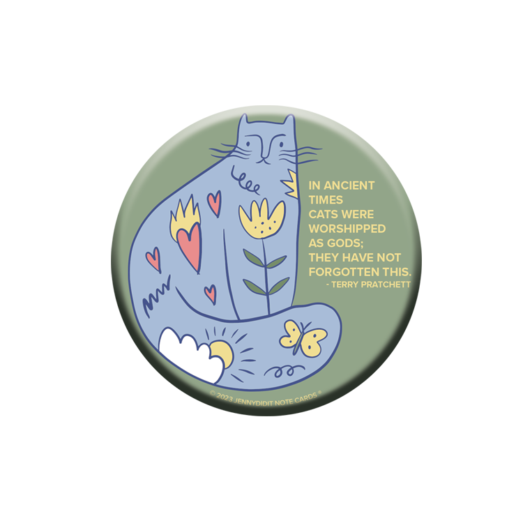 Cats Were Worshipped Magnet