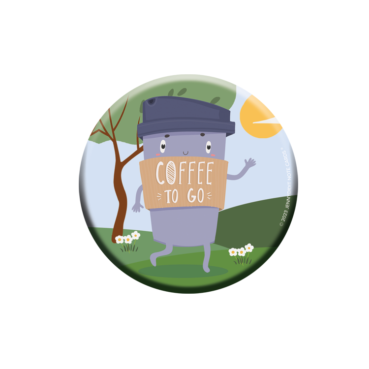 Coffee To Go Magnet