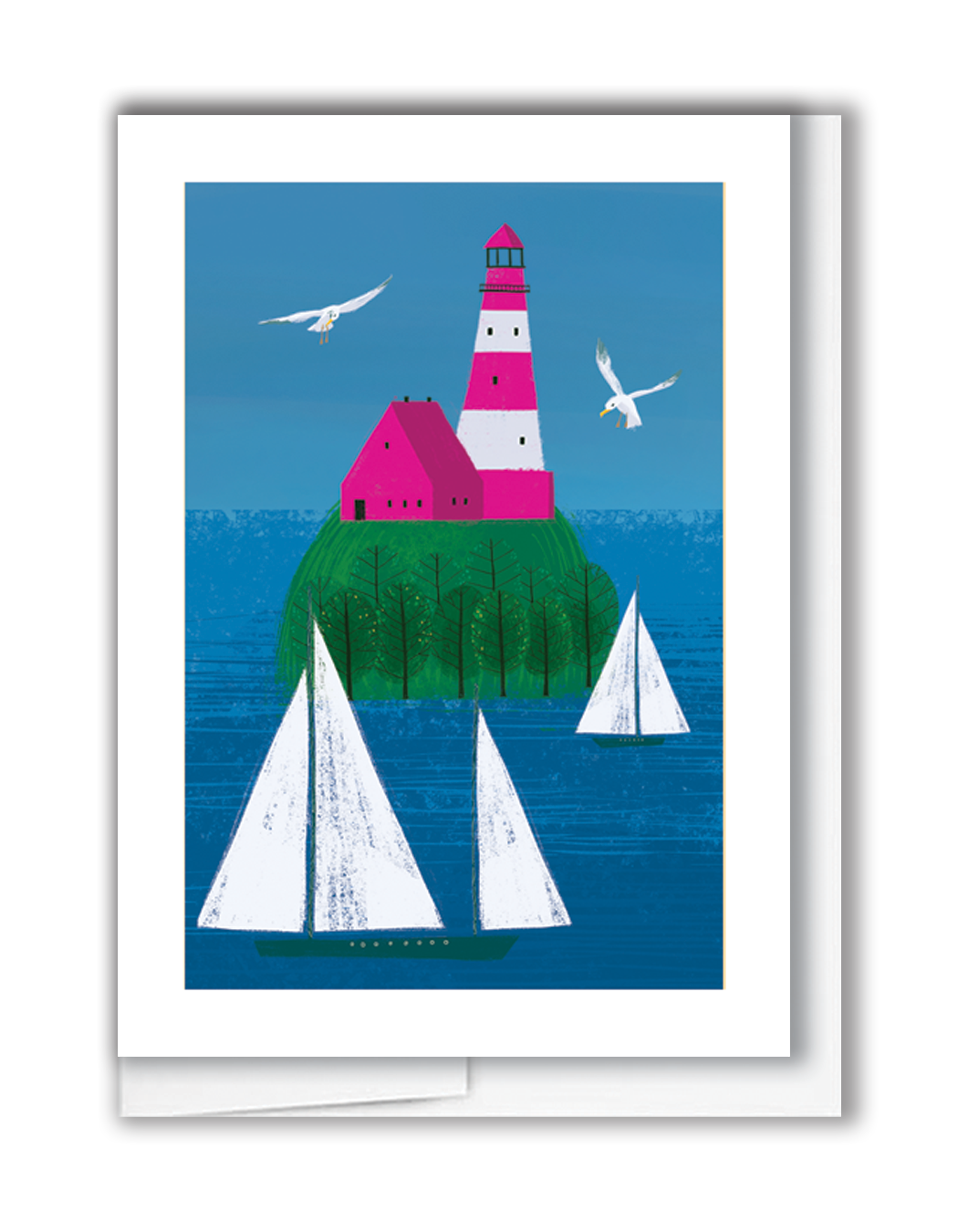 Lighthouse Mini Card JennyDidIt Note Cards