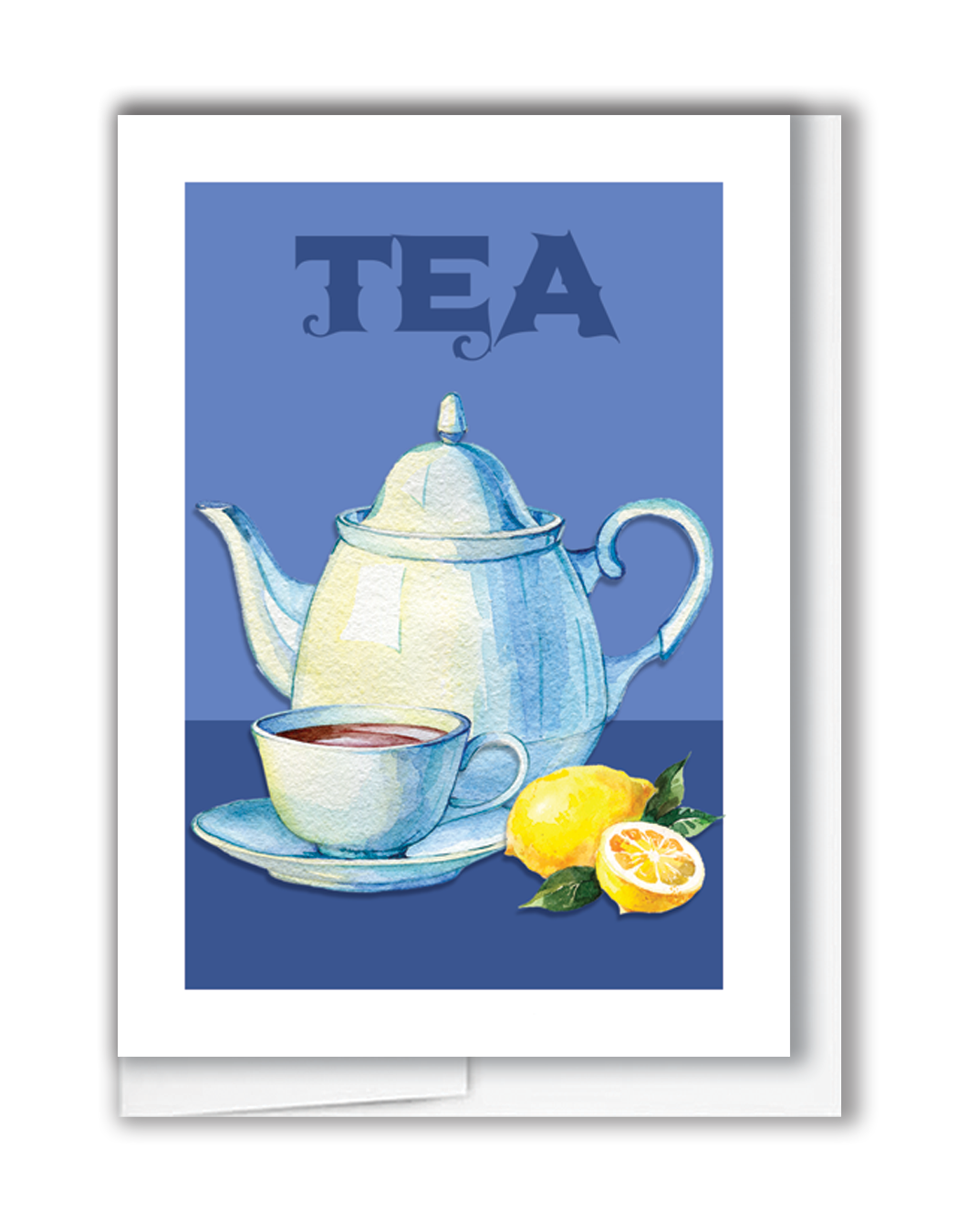 Tea With Lemon Mini Card