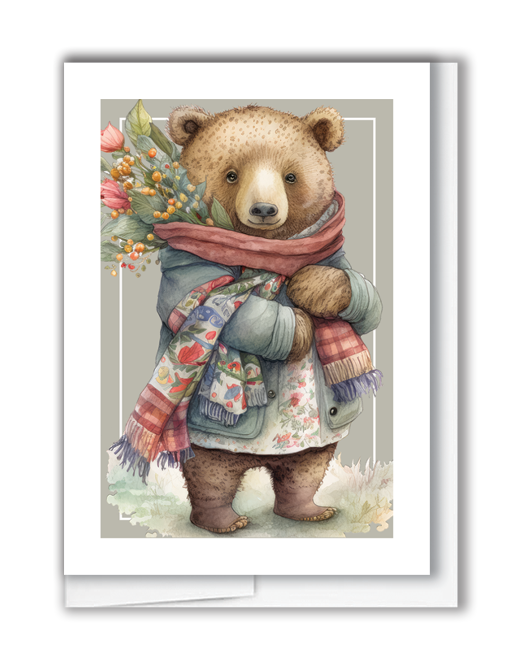 Bear Mini Card