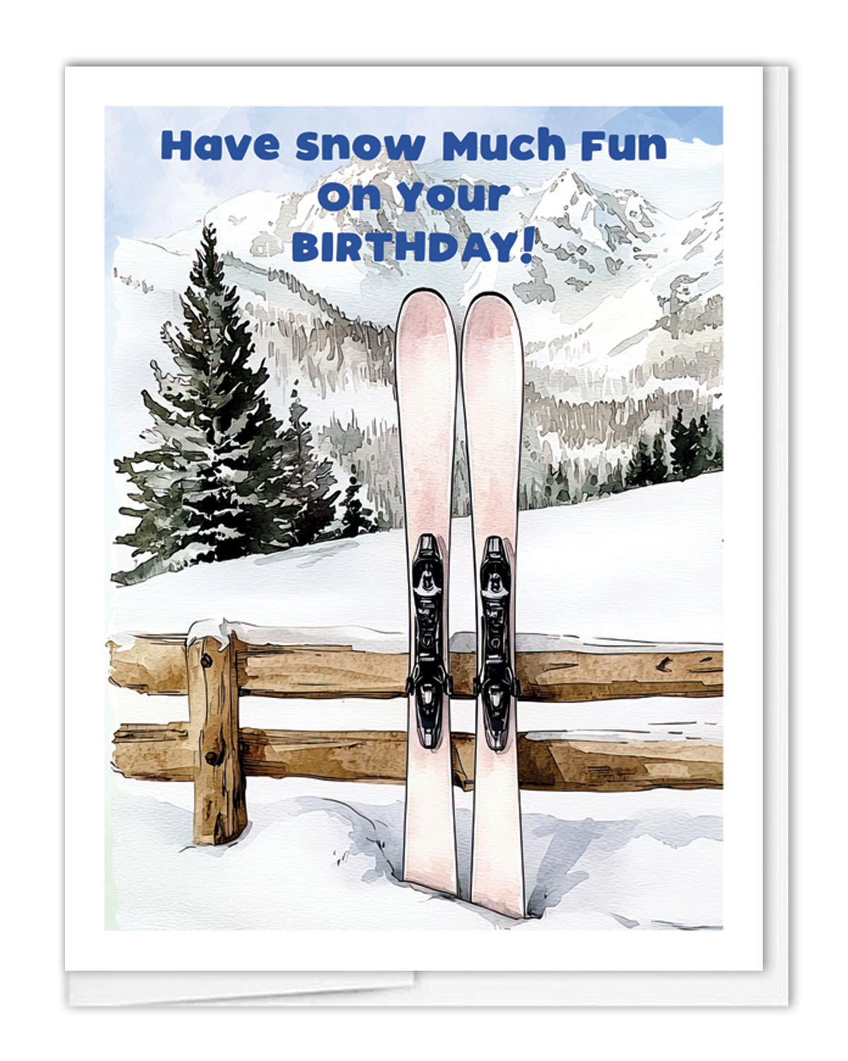 Birthday Skis