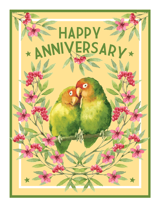 Anniversary Parrots