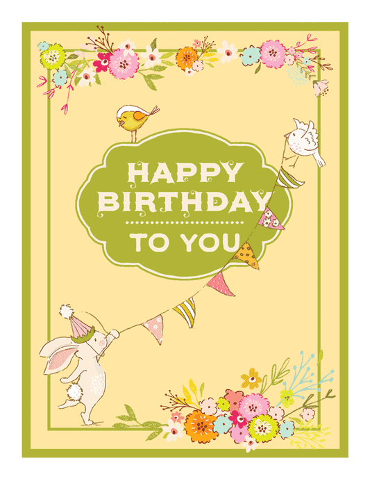 Birthday Bunting