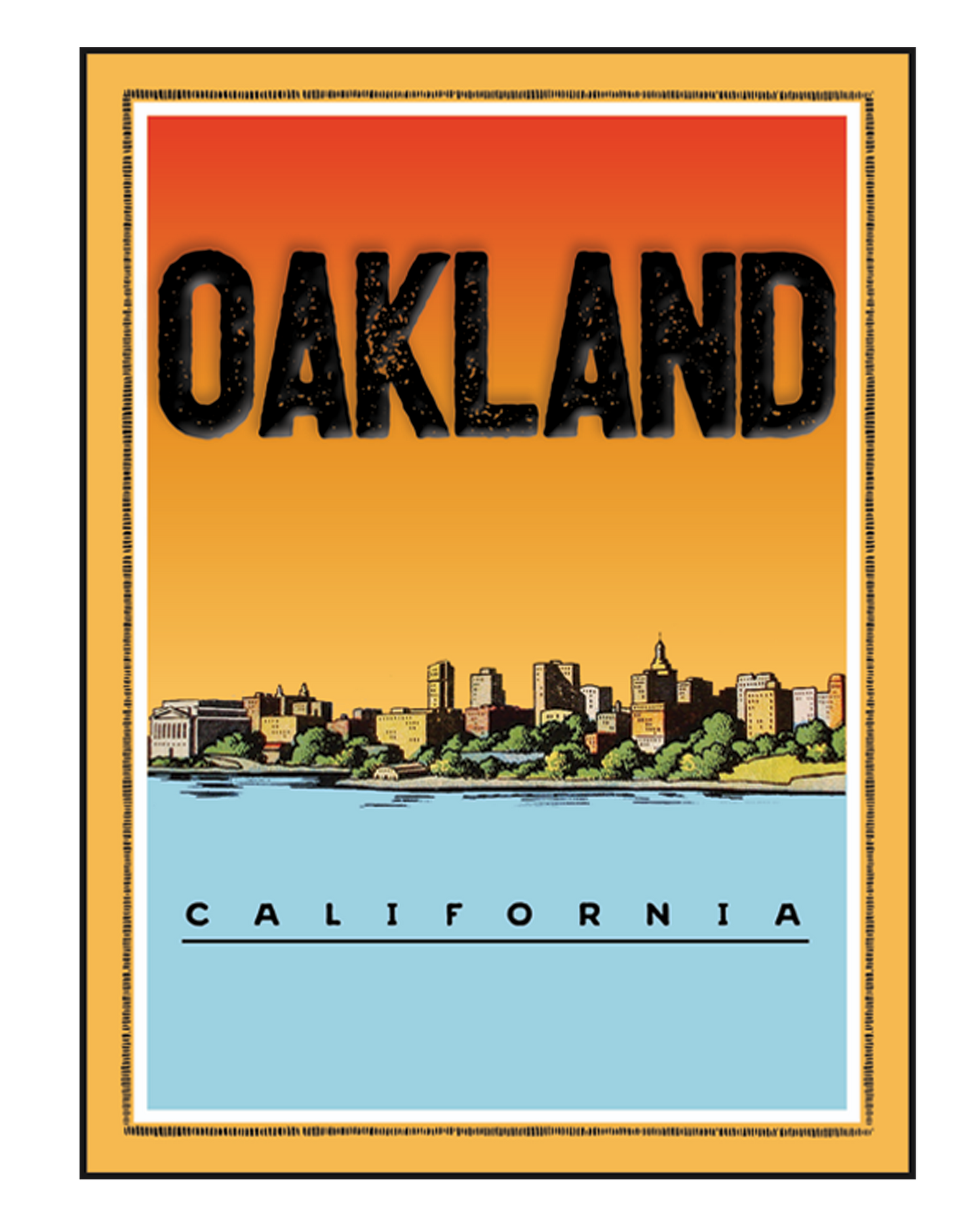 CA Oakland Skyline