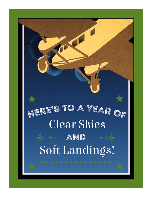 Birthday Clear Skies AVIATION