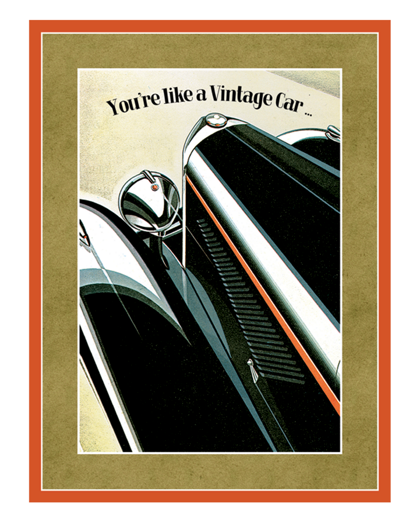Get Well Vintage Car