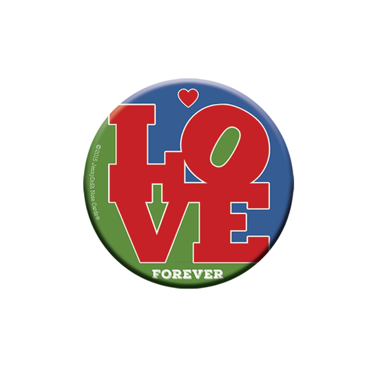 Love & Robert Indiana Magnet