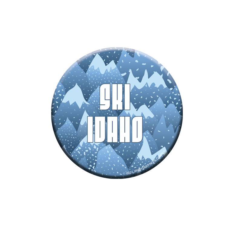 ID Ski Magnet