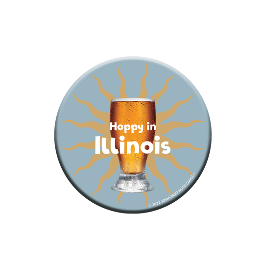 IL Hoppy Beer Magnet