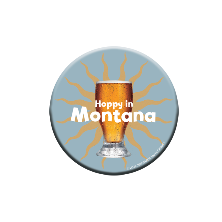 MT Hoppy Beer Magnet