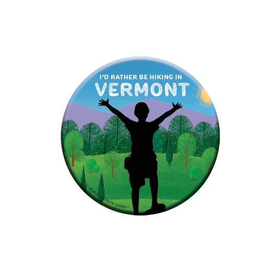 VT Rather Be Hiking Magnet
