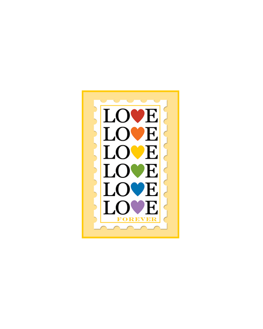 Love Love Love Gift Enclosure Card