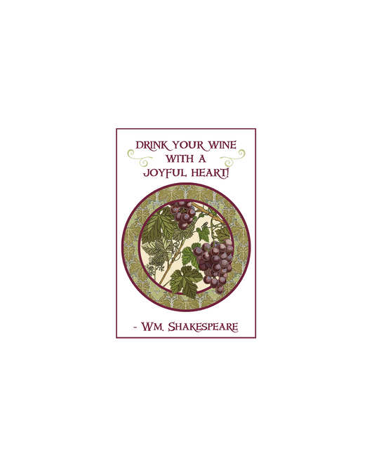Wine Gift Enclosure Card