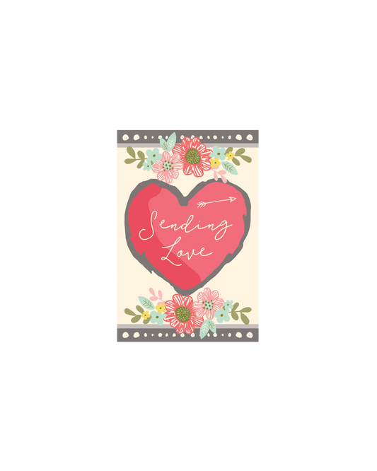 Sending Love Gift Enclosure Card